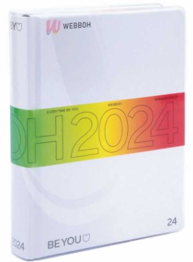 DIARIO BEYOU MEDIUM EXTRA WHITE 2023/2024